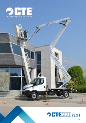 Dizala sa zglobnom granom montirana na prikolicu France Elévateur ZED 23.3 JH