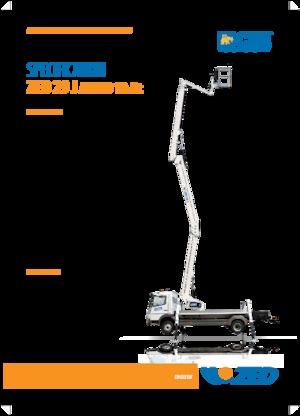 Dizala sa zglobnom granom montirana na prikolicu CTE ZED 29 J