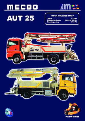 Betonske pumpe montirane na kamion Mecbo AUT 25 RZ P4.65