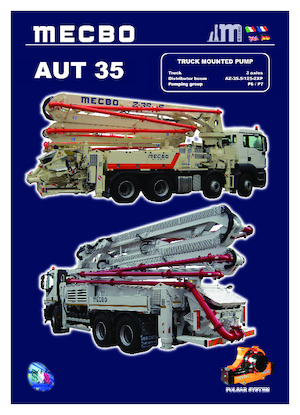 Betonske pumpe montirane na kamion Mecbo AUT 35 P6.90