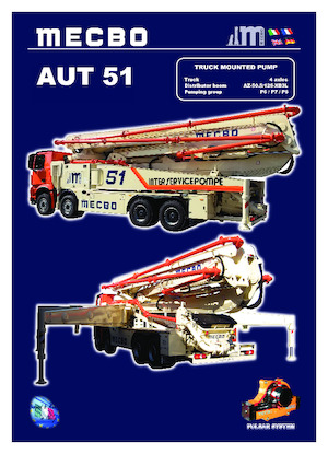 Betonske pumpe montirane na kamion Mecbo AUT 51 P6.110