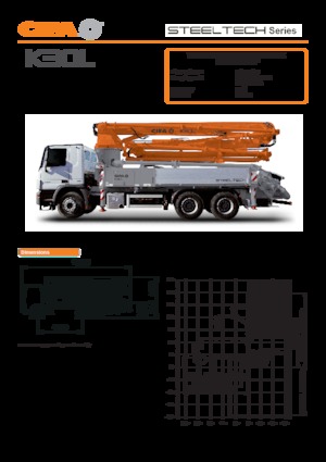 Betonske pumpe montirane na kamion CIFA K30L 