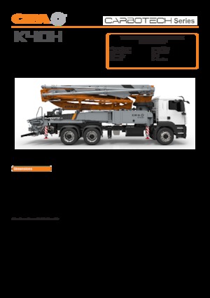 Betonske pumpe montirane na kamion CIFA K40H