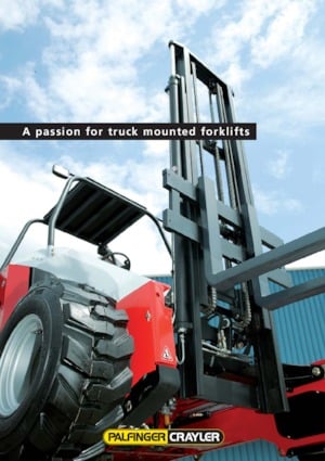 Dizelski viličari montirani na kamione Palfinger Crayler BM 154