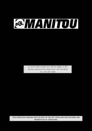 Dizelski viličari montirani na kamione Manitou TMT 55