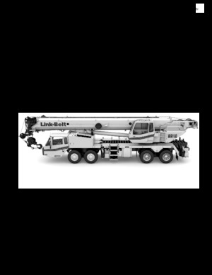 Teleskopske dizalice montirane na kamion Link-Belt HTC-86110