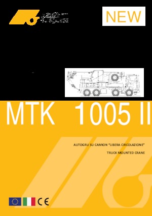 Teleskopske dizalice montirane na kamion Marchetti MTK 1005 II