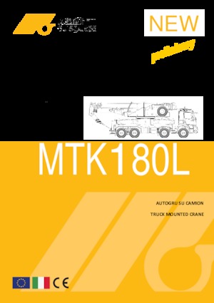 Teleskopske dizalice montirane na kamion Marchetti MTK 180