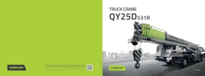 Teleskopske dizalice montirane na kamion Zoomlion QY25D531R