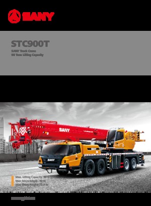 Teleskopske dizalice montirane na kamion Sany STC900T