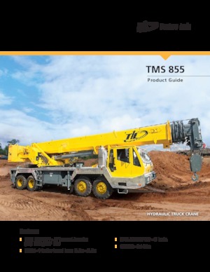 Teleskopske dizalice montirane na kamion Til TMS 855