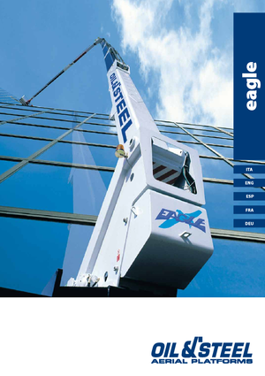 Dizala sa zglobnom granom montirana na prikolicu Oil & Steel Eagle 3526