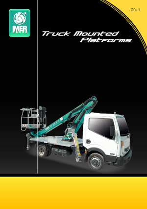 Dizala sa zglobnom granom montirana na prikolicu Imer P 23 AS 11