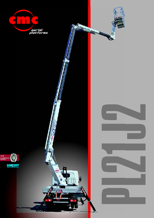 Dizala sa zglobnom granom montirana na prikolicu CMC PL 21 J 2