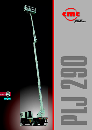 Dizala sa zglobnom granom montirana na prikolicu CMC PLJ290
