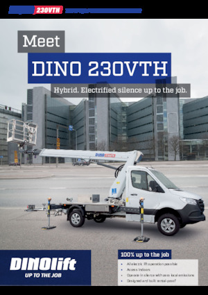 Teleskopske dizalice sa granom montirane na kamion Dino Lift Dino 230VTH