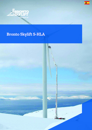 Teleskopske dizalice sa granom montirane na kamion Bronto Skylift S104HLA