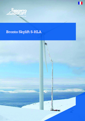 Teleskopske dizalice sa granom montirane na kamion Bronto Skylift S104HLA