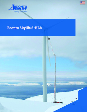 Teleskopske dizalice sa granom montirane na kamion Bronto Skylift S341HLA