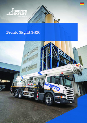 Teleskopske dizalice sa granom montirane na kamion Bronto Skylift S70XR