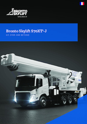 Teleskopske dizalice sa granom montirane na kamion Bronto Skylift S70XT-J