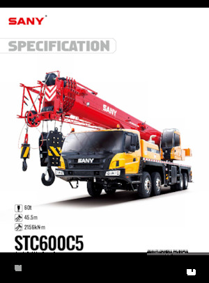 Teleskopske dizalice montirane na kamion Sany STC600C5