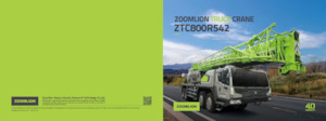 Teleskopske dizalice montirane na kamion Zoomlion ZTC800R542