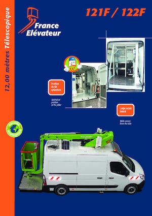 Teleskopske dizalice sa granom montirane na kamion France Elévateur 122 F