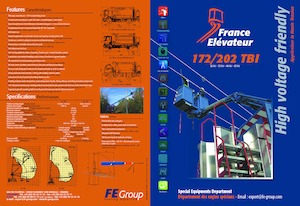 Teleskopske dizalice sa granom montirane na kamion France Elévateur 172 TBI