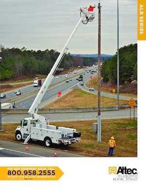 Teleskopske dizalice sa granom montirane na kamion Altec ALB37P