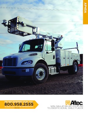 Teleskopske dizalice sa granom montirane na kamion Altec AP45A Dual