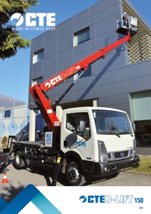 Teleskopske dizalice sa granom montirane na kamion CTE B-Lift 150 Pro