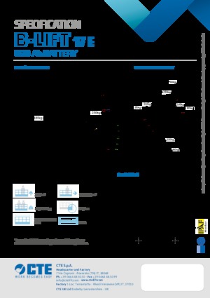 Teleskopske dizalice sa granom montirane na kamion CTE B-Lift 17
