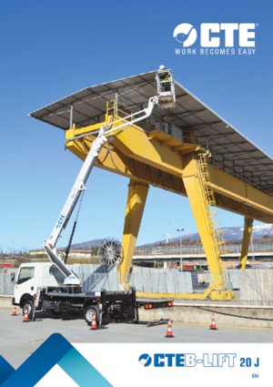 Teleskopske dizalice sa granom montirane na kamion CTE B-Lift 20 J