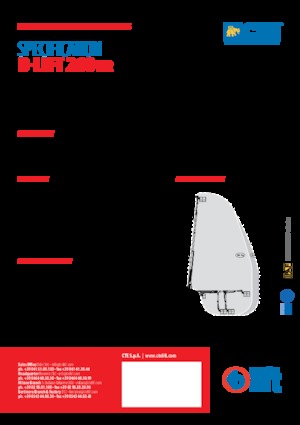 Teleskopske dizalice sa granom montirane na kamion CTE B-Lift 260