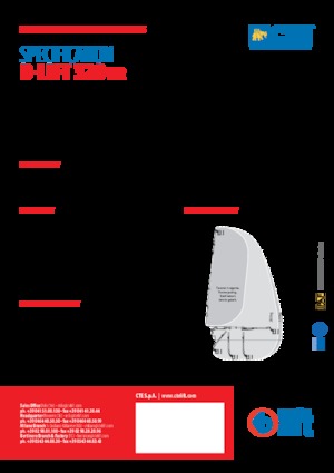 Teleskopske dizalice sa granom montirane na kamion CTE B-Lift 320