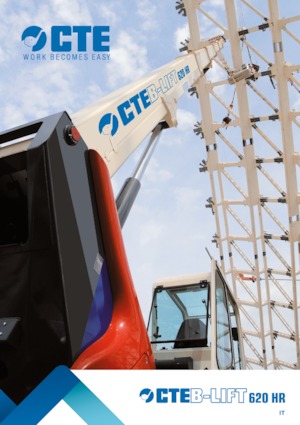 Teleskopske dizalice sa granom montirane na kamion CTE B-Lift 620 HR