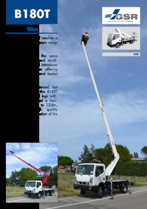 Teleskopske dizalice sa granom montirane na kamion GSR B180T Comfort