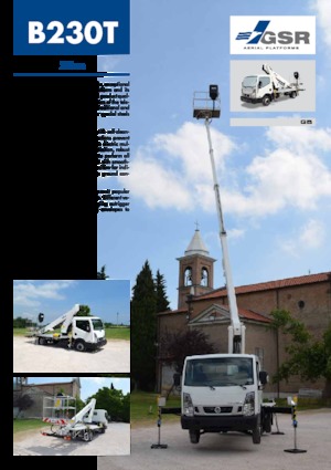 Teleskopske dizalice sa granom montirane na kamion GSR B230T Comfort X