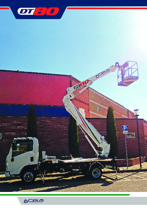 Teleskopske dizalice sa granom montirane na kamion CELA DT80