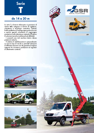 Teleskopske dizalice sa granom montirane na kamion GSR E200T Comfort X