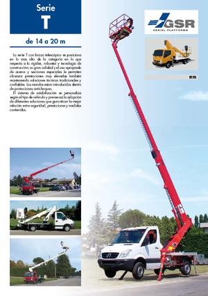 Teleskopske dizalice sa granom montirane na kamion GSR E200T Comfort X