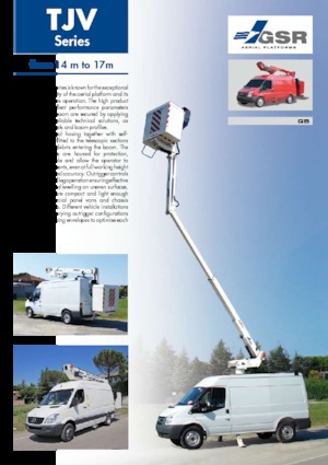 Teleskopske dizalice sa granom montirane na kamion GSR E170TJV Compact 