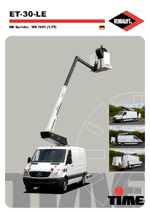 Teleskopske dizalice sa granom montirane na kamion Versalift ET-30-LE