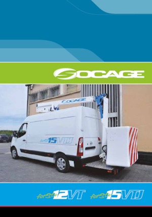 Teleskopske dizalice sa granom montirane na kamion Socage forSte 15 VTJ