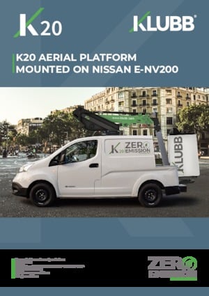 Teleskopske dizalice sa granom montirane na kamion Klubb K20