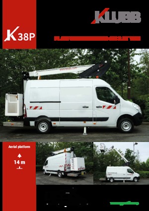 Teleskopske dizalice sa granom montirane na kamion Klubb K38p