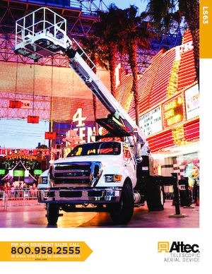 Teleskopske dizalice sa granom montirane na kamion Altec LS63