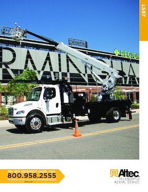 Teleskopske dizalice sa granom montirane na kamion Altec LS87