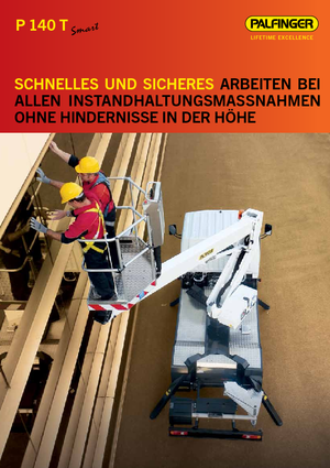 Teleskopske dizalice sa granom montirane na kamion Palfinger P 140 T